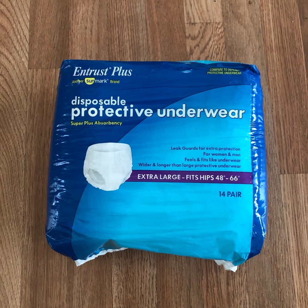 Entrust Plus Disposable Protective Underwear